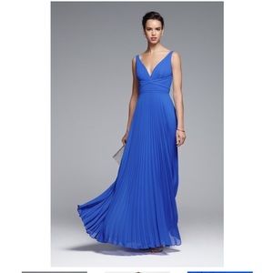 Blue formal maxi dress